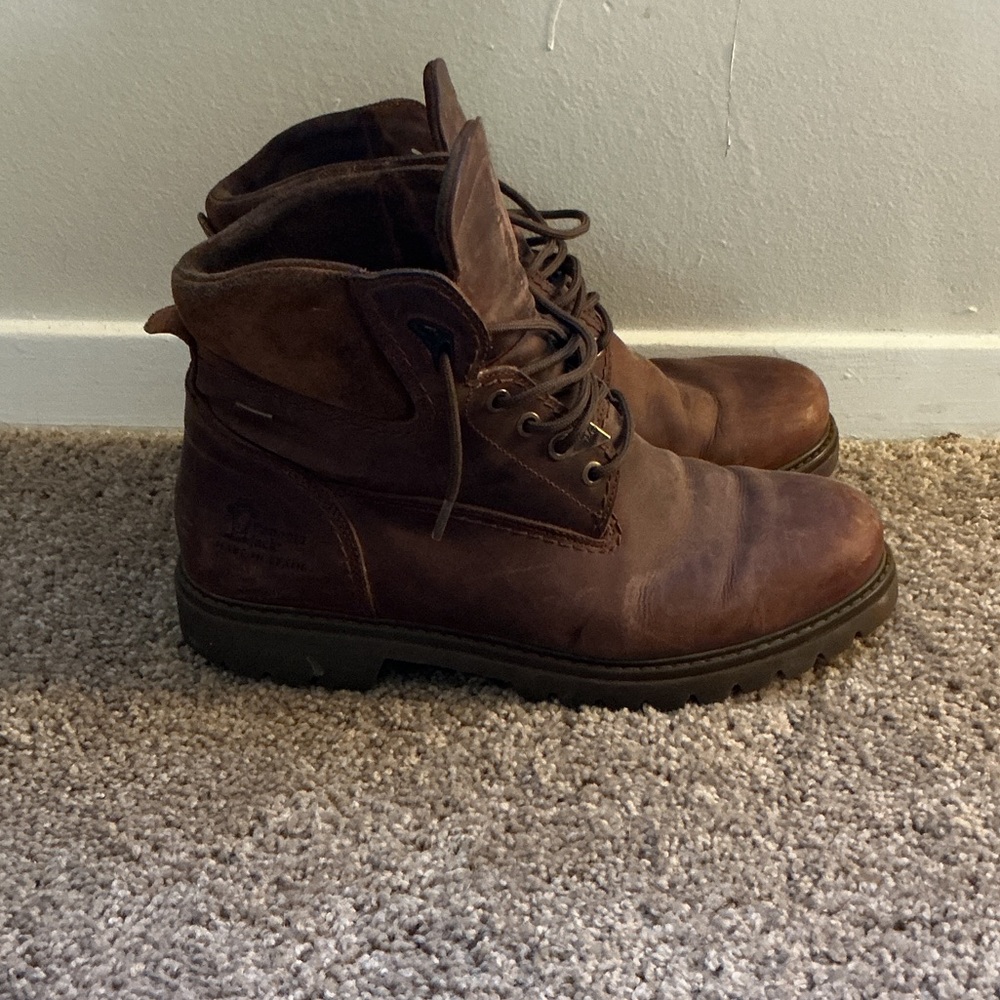 Panama Jack Men's Brown Leather Boots